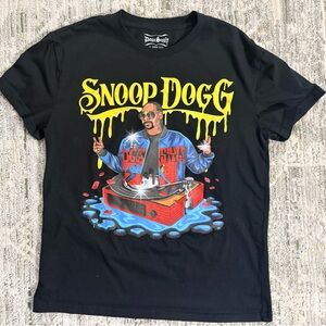Snoop Dogg Black Graphic Tee